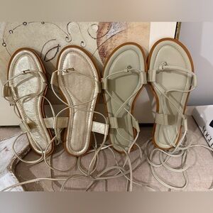 J. Crew Gold Women's Sandals